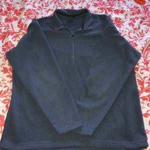 Men's Patagonia Capilene XXL blue/grey in color